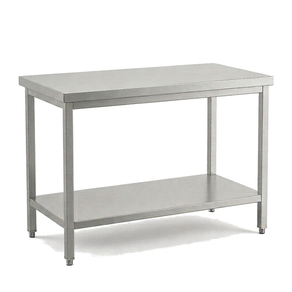 Table inox professionnelle 1000 x 700 mm
