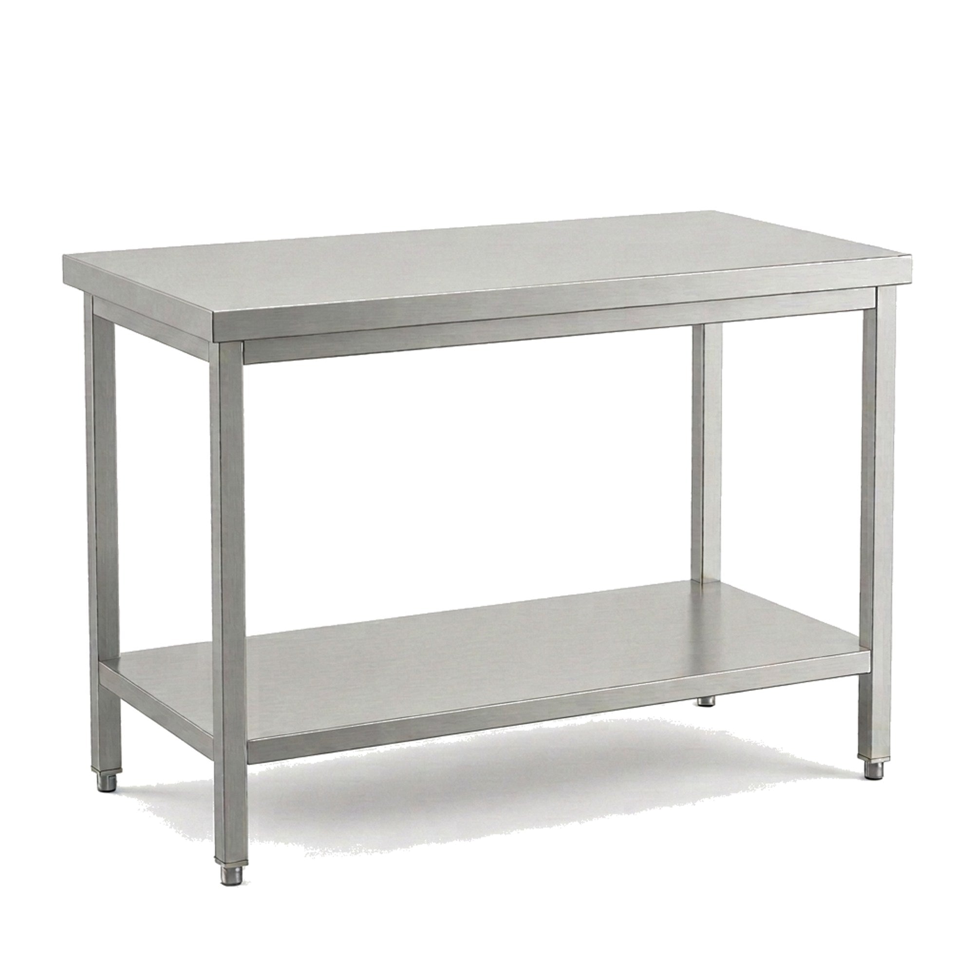 Table inox professionnelle 1200 x 700 mm