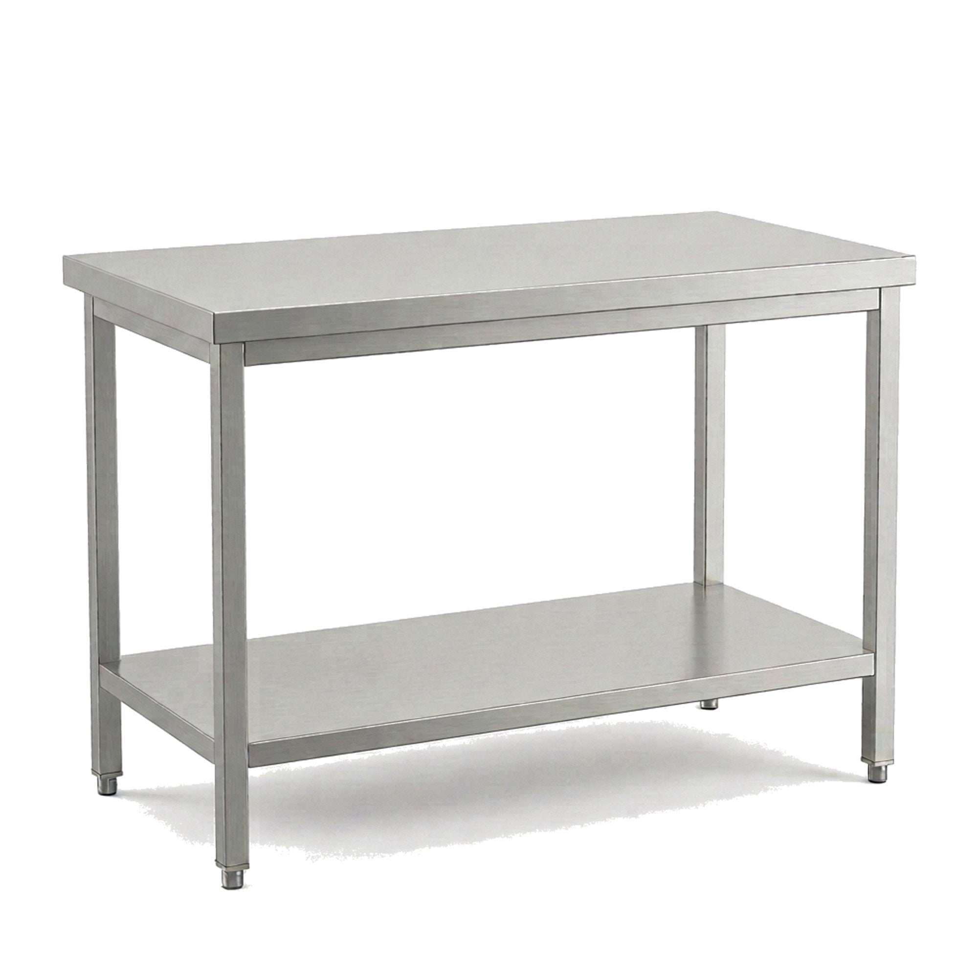 Table inox professionnelle 1400 x 700 mm