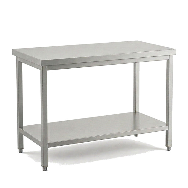 Table inox professionnelle 1400 x 700 mm